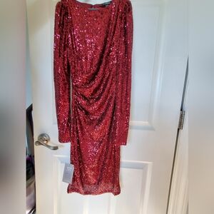 NWT Le Chateau sequin Cocktail Dress